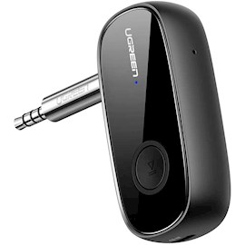 აუდიო ადაპტერი UGREEN CM279 (70304) Bluetooth 5.0 Receiver Audio Adapter APTX with Mic, Black